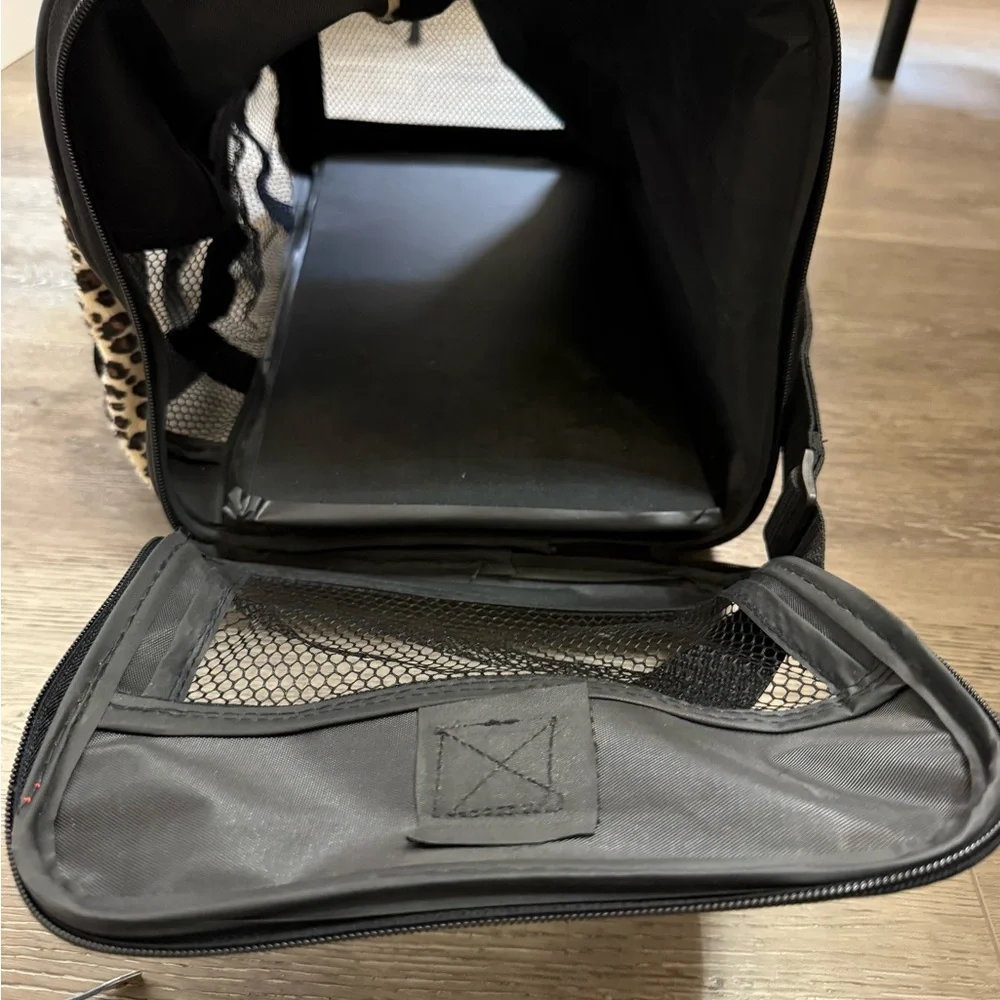 Leopard Print Duffel Bag